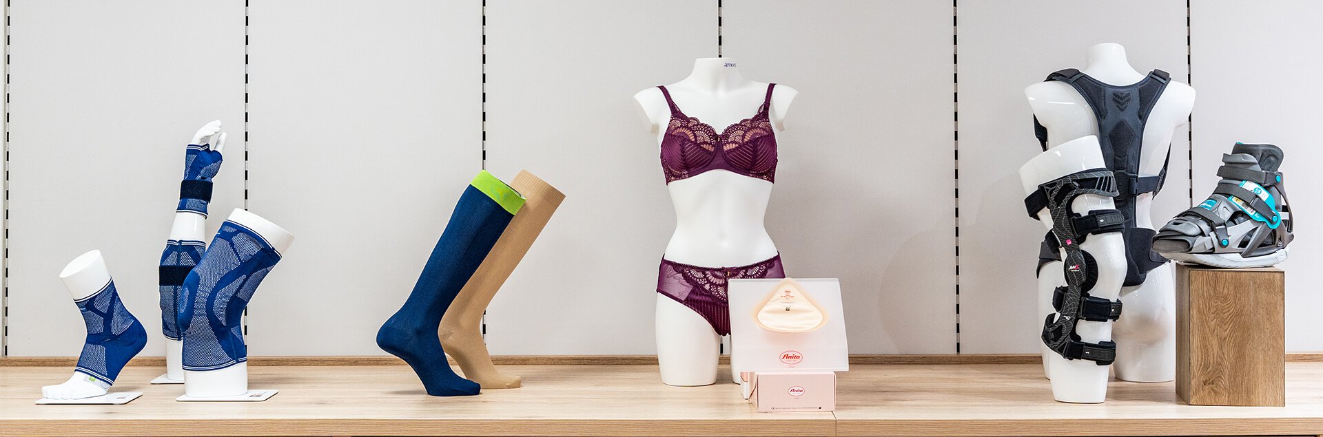 Bandagen, Kompressionstherapie, Brustprothetik und konfektionierte Orthesen | © Pohlig GmbH